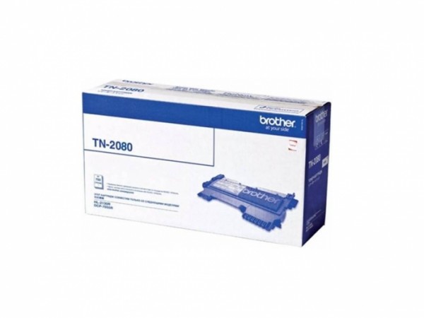 Картридж Brother TN-2080 (TN2080) оригинальный для Brother HL-2130/ DCP-7055 black (700 стр.)