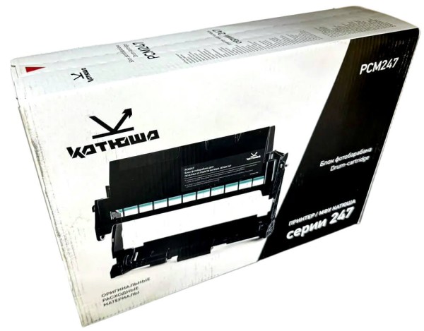 Фотобарабан Катюша PCM247 оригинальный для Катюша P247/ M247, чёрный, 45000 страниц