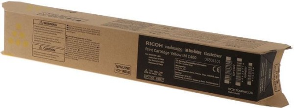 Картридж Ricoh IM C400 (842377) оригинальный для Ricoh IM C300/ C400/ C400SRF, желтый, 13700 стр.