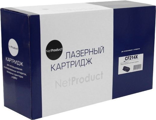 Картридж NetProduct CF214X (N-CF214X) (с чипом) для HP LJ Pro 700 M712n/ dn/ xh/ M715/ M725dn, увеличенный, 17,5K