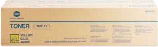 Картридж Konica-Minolta TN-611Y/ TN611Y/ A070250 оригинальный для принтера Konica-Minolta bizhub C451/ C550/ C650, жёлтый, 27000 стр.