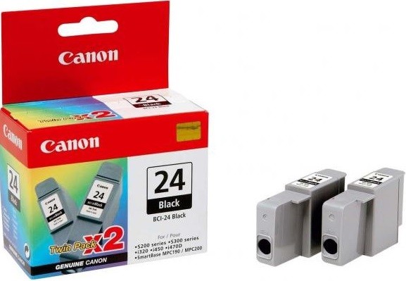 200070 Картридж CANON BCI-24 6881A009 (S200/S300) (2шт) черн