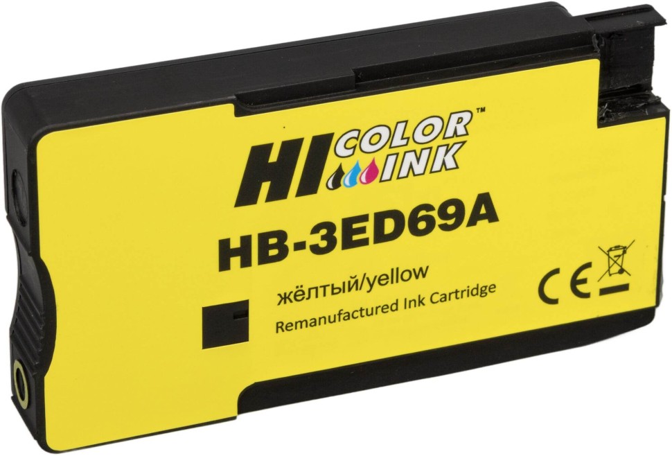 3ed69a Compatible Купить Картридж Hi-Black №712 3ED69A (HB-HP№3ED69A-Y) Yellow для HP ...