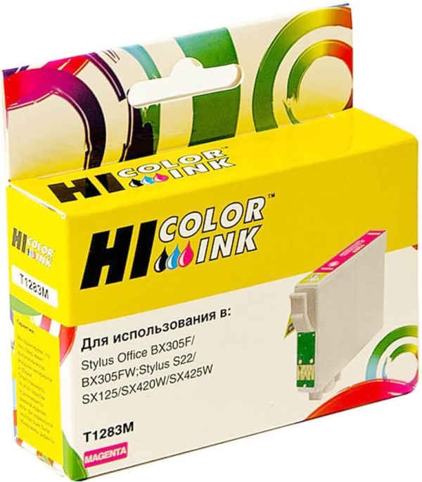 Картридж Hi-Black (HB-T1283) для Epson Stylus S22/ SX125/ SX420W/ SX425W/ BX305F, M