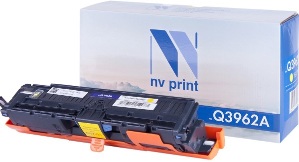 Картридж NV Print Q3962A Yellow для принтеров HP LJ Color 2550/ 2820/ 2840 (4000k)