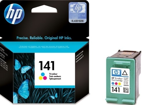 Картридж HP Officejet J5783/PS C5283 (CB337HE) цветной №141 (3,5ml)