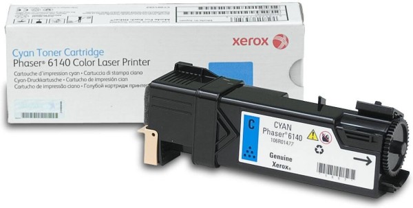 Картридж Xerox 106R01481 оригинальный для Xerox Phaser 6140, cyan, (2000 страниц)