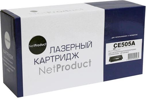 Картридж NetProduct (N-CE505A) для HP LJ P2055/ P2035/ Canon №719, 2,3K